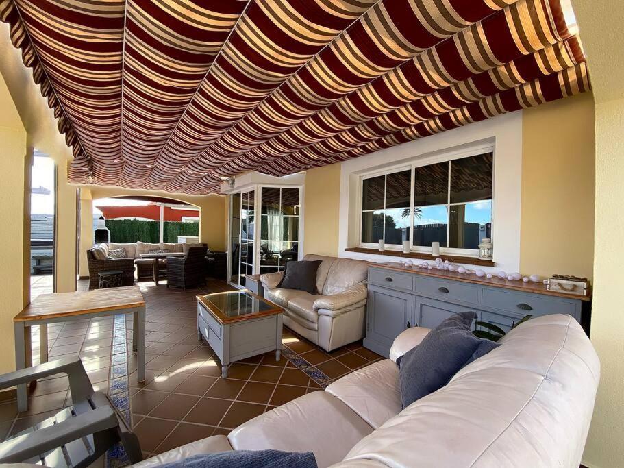 Comfortable Family House With Pool And Jacuzzi Costa De Antigua Ngoại thất bức ảnh