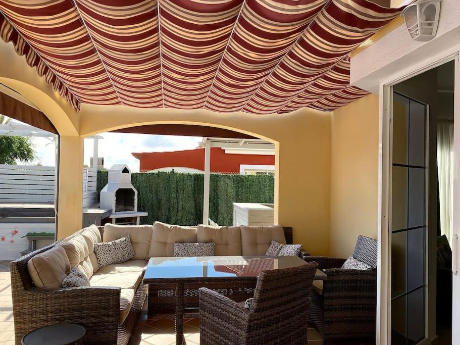 Comfortable Family House With Pool And Jacuzzi Costa De Antigua Ngoại thất bức ảnh